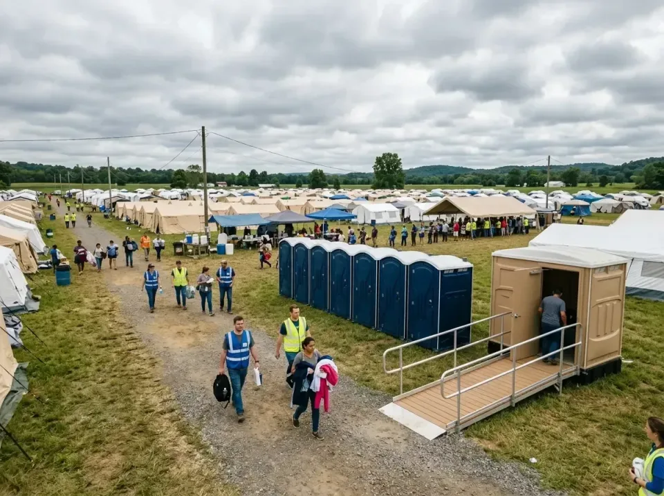 disaster-relief-camp-restrooms-010 — frequently asked questions, Dumpster & Portable Bathrooms Rental in Bangor Base, WA